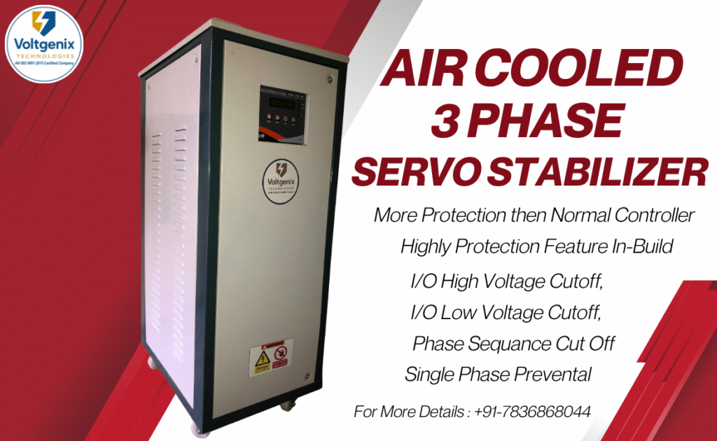 Air Cooled Servo Voltage Stabilizer